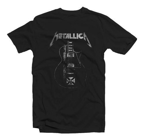 Remera Metallica Guitar