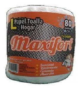 Toalla De Papel Maxifort 80mt(1 Unidad)-super