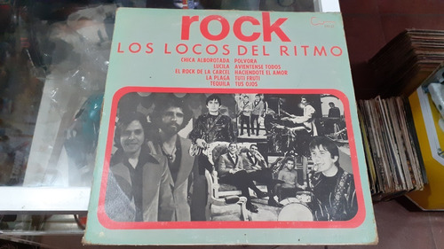 Lp Los Locos Del Ritmo Rock En Acetato,long Play