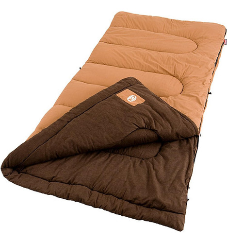 Coleman Dunnock Cold Weather Sleeping Bag, 20°f Camping Slee