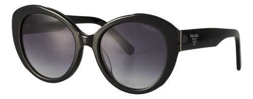 Prada Spr 01y 1ab-0a7 Square Shape Gris Degradado Negro (Usado)