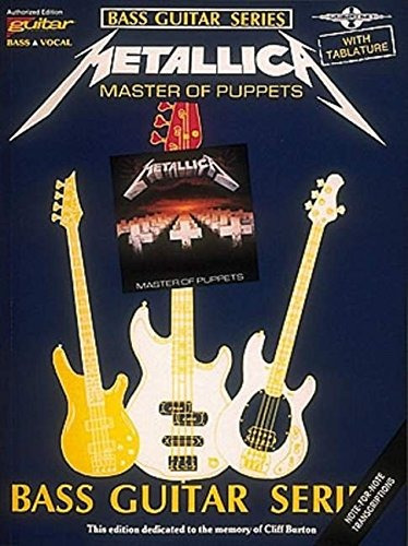 Metallica  Master Of Puppets* (bass Guitar)