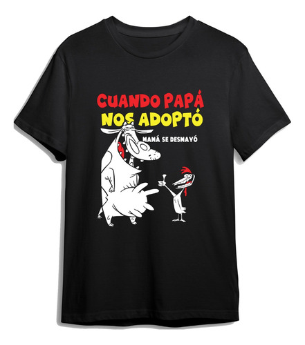 Polera: La Vaca Y El Pollito