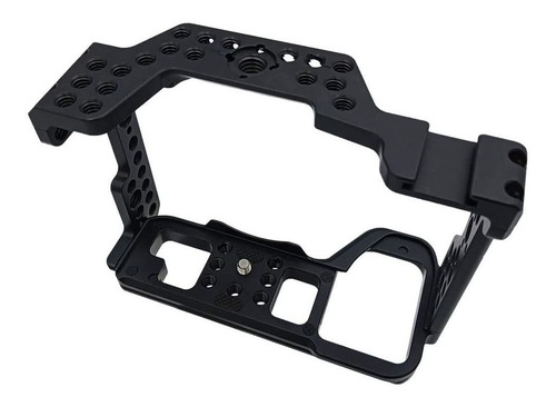 Imagen 6 de 9 de Jaula De Camara Para Sony Alpha A7r Iv | Aluminio / Negro