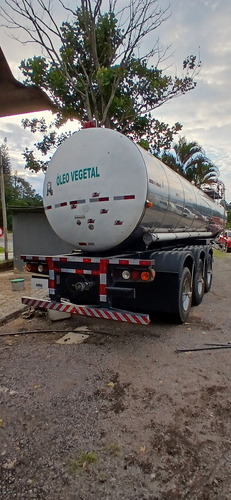 Carreta Tanque De Inox - Com Pneus