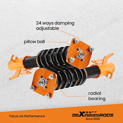 Maxpeedingrods 24 Click Damper Coilover Suspension Kit F Aag