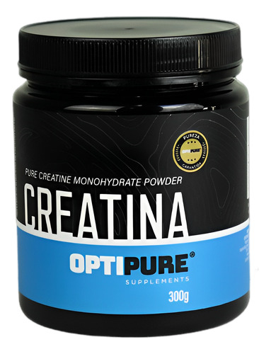 Creatina Monohidratada 100% Pureza 300g Optipure Sabor Neutro