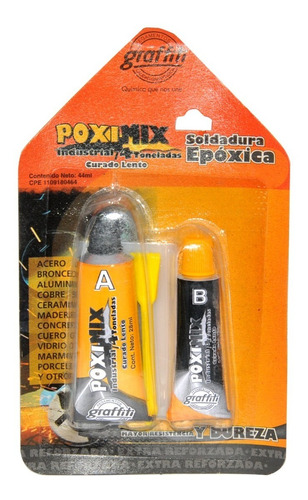 Soldadura Epoxica Poximix Industrial 4 Toneladas