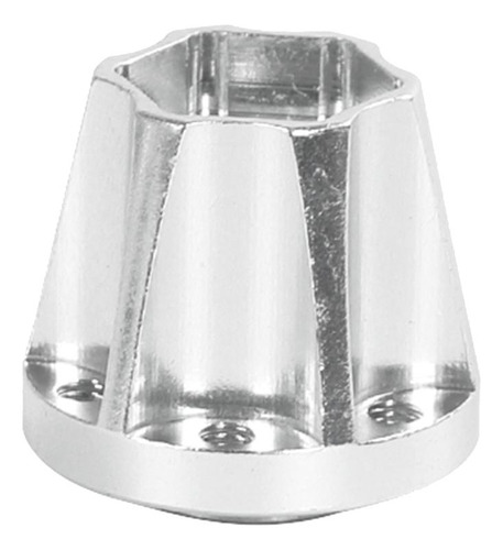 Soporte De Cubo De Rueda Hexagonal, Aluminio De 22mm Plata