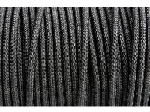 Soga Cabo Cuerda Elástica Negro 6 Mm X 50 Mts