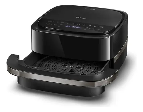 Fritadeira Elétrica Fischer Air Fryer Dual Grill 220v 4l Preto