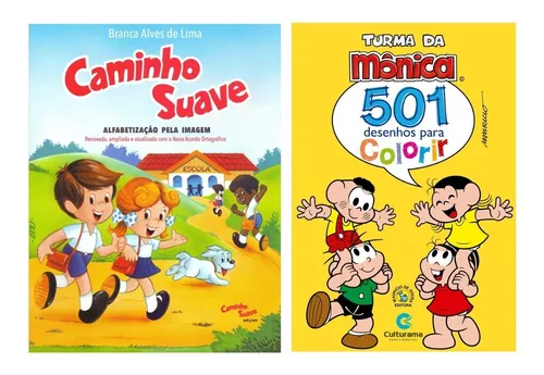 501 Desenhos para Colorir Turma da Mônica