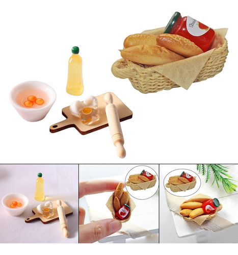 1:12 Casa De Muñecas Accesorios De Cocina En Miniatura