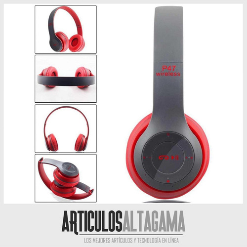 Imagen 3 de 5 de Audifonos Diadema Bluetooth Inalambricos Manos Libres
