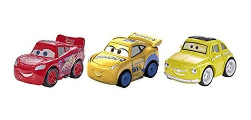 Cars Mini Racers Vehics 3 Unidades