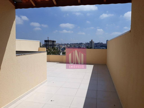 Cobertura Com 2 Dormitórios À Venda, 100 M² Por R$ 385.000,00 - Parque Das Nações - Santo André/sp - Co0818