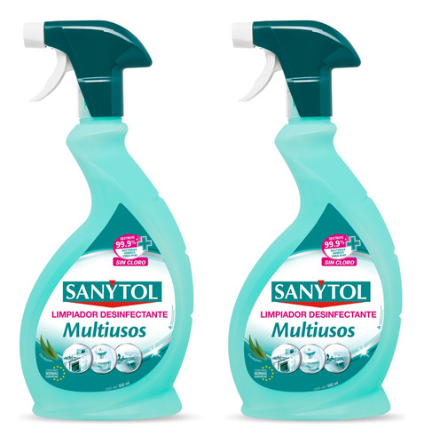 Sanytol Limpiador Multiuso Desinfectante 2 X 500 Ml