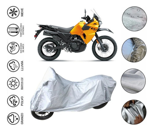 Forro Impermeable Moto Kawasaki Ninja Klr 650