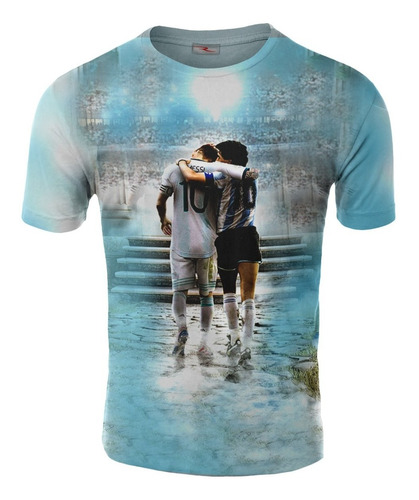 Remera Argentina Campeon Copa America 2021 Ranwey Fr143