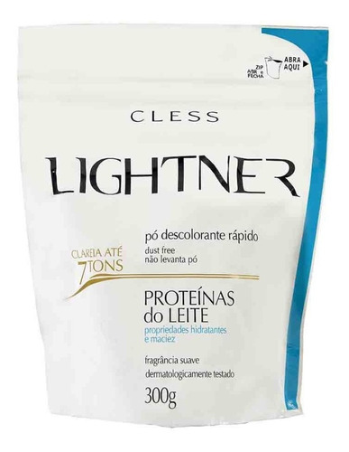 Descolorante Lightner Pó Descolorante Rápido tom sem tom para cabelo x 300g