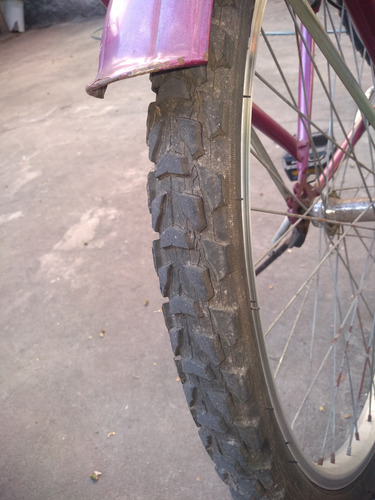 Bicicleta Rodado 24 Usada No Ago Envios Fuxia 24 " (Usado)