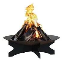 Comprar Lareira Grande De 70 Cm Para Ambientes Externos Firepit + Nf