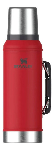 Termo Stanley Original Rojo 950ml Manija Pico Cebador 