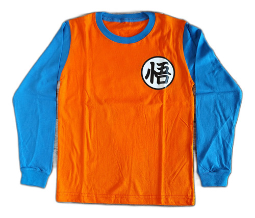 Remera Manga Larga Camiseta Dragon Ball Dbz Premium Goku