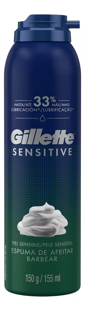 Primeira imagem para pesquisa de espuma de barbear gillette