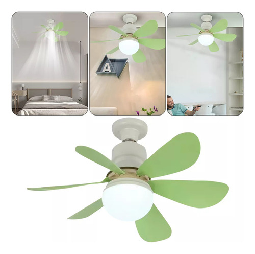 Lámpara De Ventilador De Techo Led De 40 Vatios Con Control