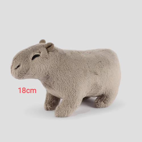 Capybara Chiguire Peluche Gris