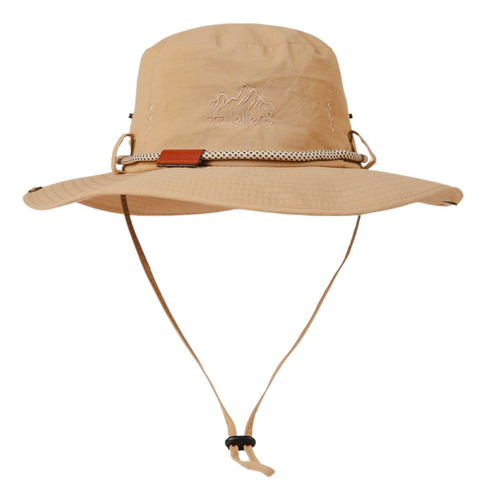 Travellers Cordón Sombrero Safari De Pesca - Beige