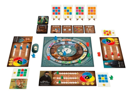 Imagen 2 de 4 de Juego De Mesa Colors Of Paris Bureau Muy Lejano