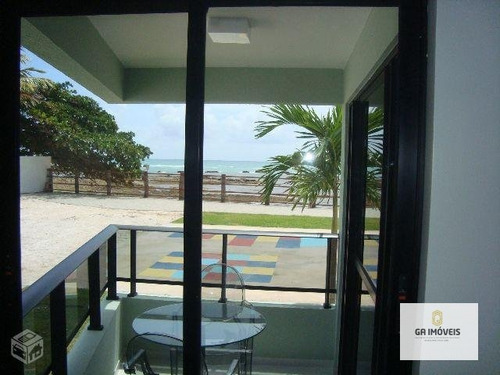 Imagem 5 de 20 de Beira Mar Pé Na Areia De Riacho Doce 1 E 2 Quartos Varanda, Lazer Completíssimo Só 364mil! - 160