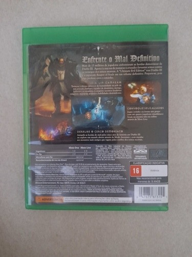Diablo 3 Reaper Of Souls Xbox One (Usado)