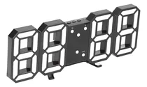 Comprar Reloj 3d Despertador Mesa Led Grande Usb Base Pared Pila