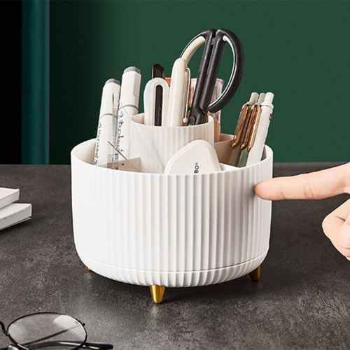Soporte Para Bolígrafos De Escritorio Con Rotación De 360° P