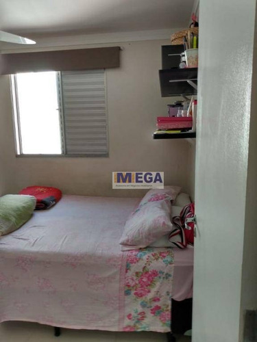Imagem 13 de 24 de Apartamento Com 2 Dormitórios - Condomínio Água Branca, 48 M² Por R$ 210.000 - Loteamento Parque São Martinho - Campinas/sp - Ap3972