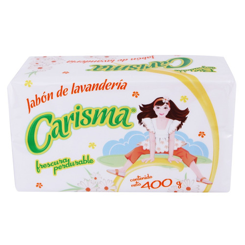 Jabón De Lavandería Carisma Barra Frescura Perdurable 400 Gr