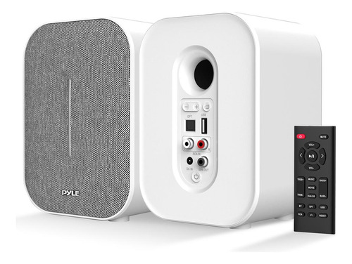 Monitores Hi-fi De Estante Con Bluetooth Blancos
