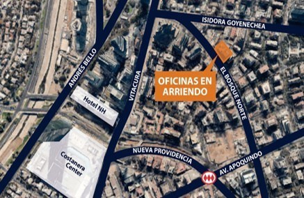 Oficina En Arriendo En Las Condes