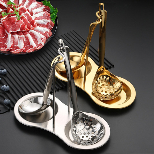Soporte Para Cuchara De Acero Inoxidable, Soporte Para