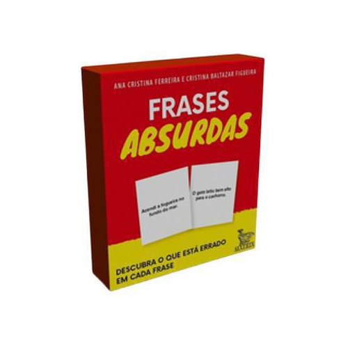 Livro Frases Absurdas - Livro Caixinha