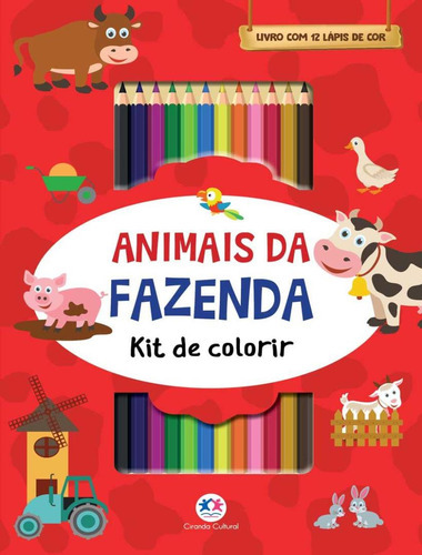 Animais Da Fazenda: Animais Da Fazenda, De Ciranda Cultural. Editora Ciranda Cultural, Capa Dura, Edição 1 Em Português, 2023