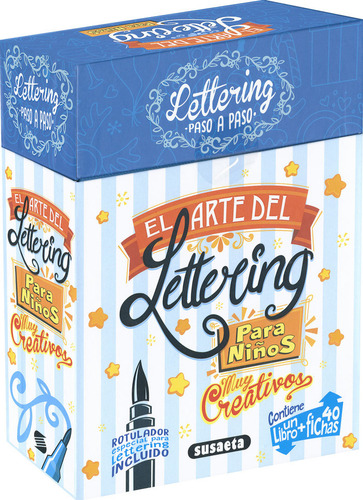 El Arte Del Lettering Para Niãâos Muy Creativos, De Yomikoko. Editorial Susaeta, Tapa Dura En Español