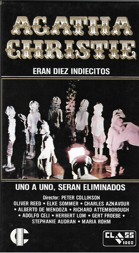 Eran Diez Indiecitos Uno A Uno Seran... Vhs Agatha Christie