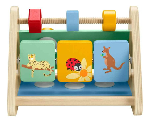 Fisher-price Juguete Triángulo De Actividades De Madera