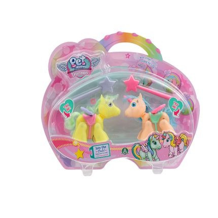Pet Parade Unicórnio Blister Com 2 - Pearl Banana E Happy Pe