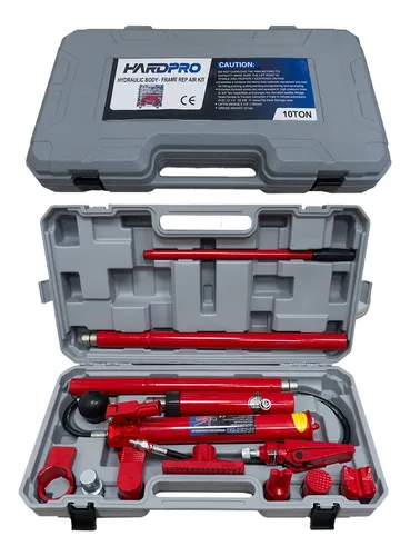 Porto Power Hidraulico Hardpro 10ton Industrial Maleta Pro