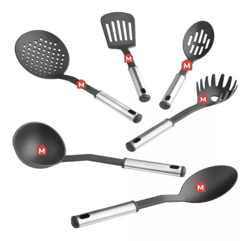 Set de 6 utensilios de cocina